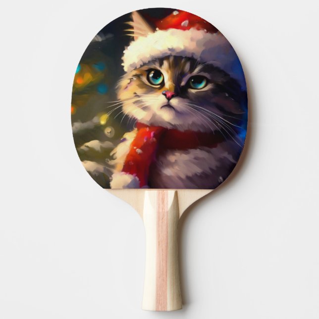 Julkatt (5) pingisracket (Framsidan)