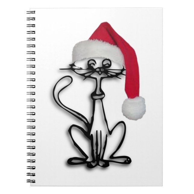Julkatt Anteckningsbok Med Spiral (Framsidan)