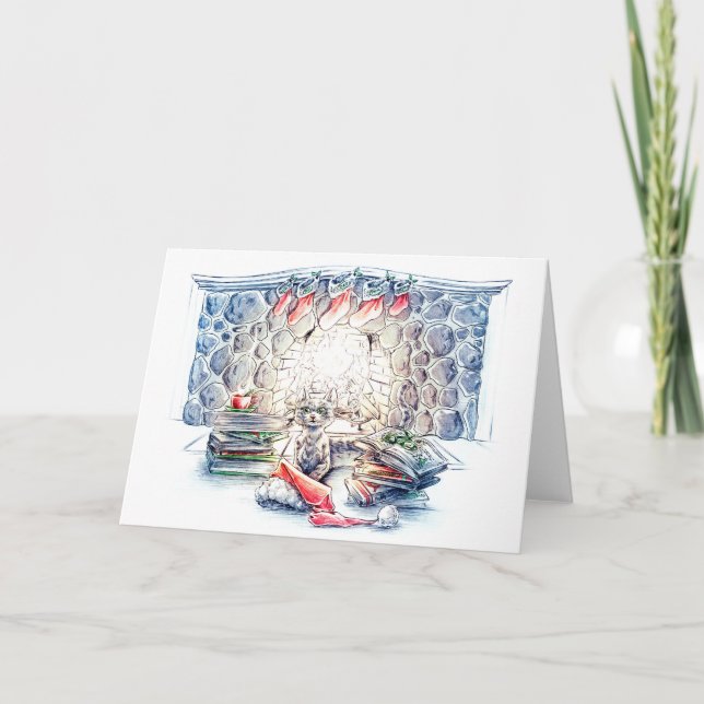 Julkatt Helgkort (Framsida)