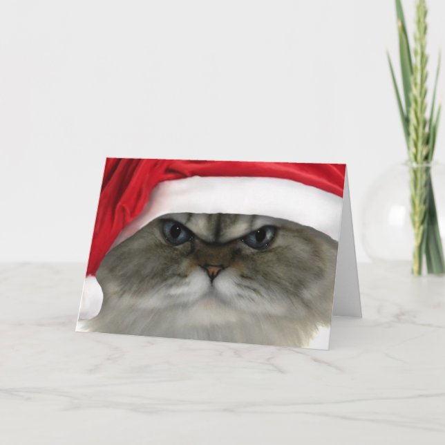 Julkatt Helgkort (Framsida)