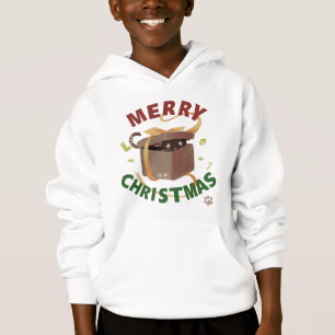 Julkatt i kartong t shirt
