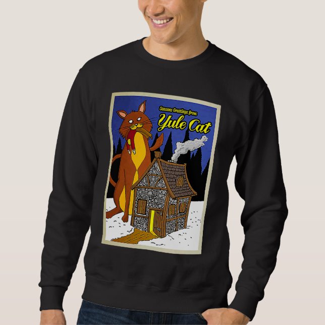 Julkatt Lång Ärmad Tröja (Framsida)