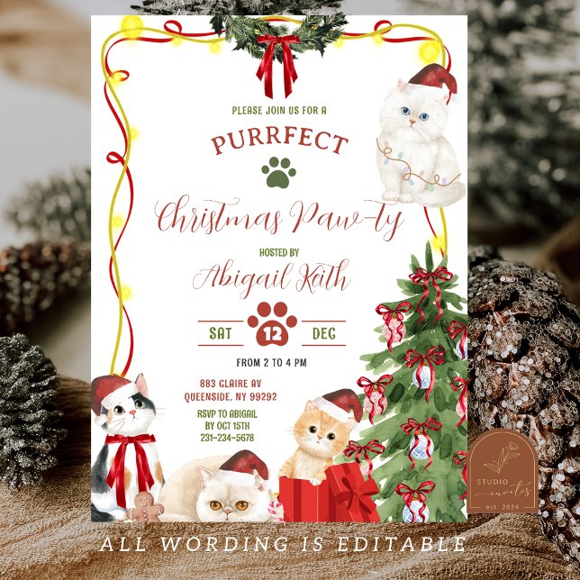 Julkatt Låt oss småaktig inbjudan (Skapare uppladdad)