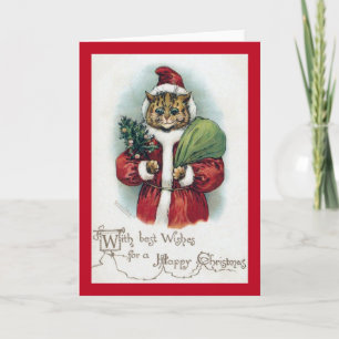 Julkatt, Louis Wain Helgkort