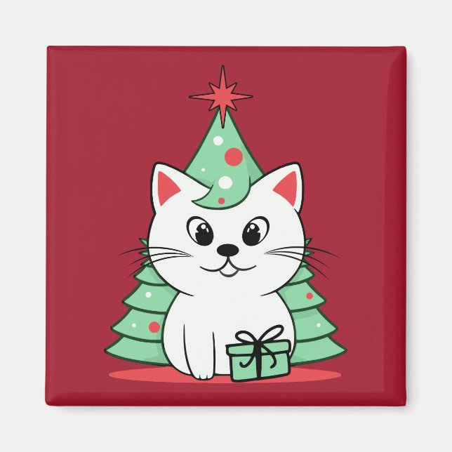 Julkatt Magnet (Framsidan)