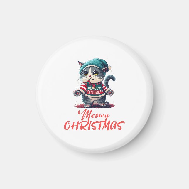 Julkatt Magnet (Framsidan)