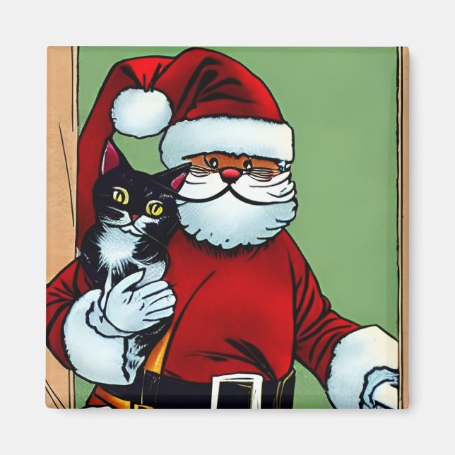 Julkatt Magnet (Framsidan)