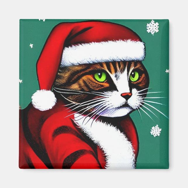 Julkatt Magnet (Framsidan)