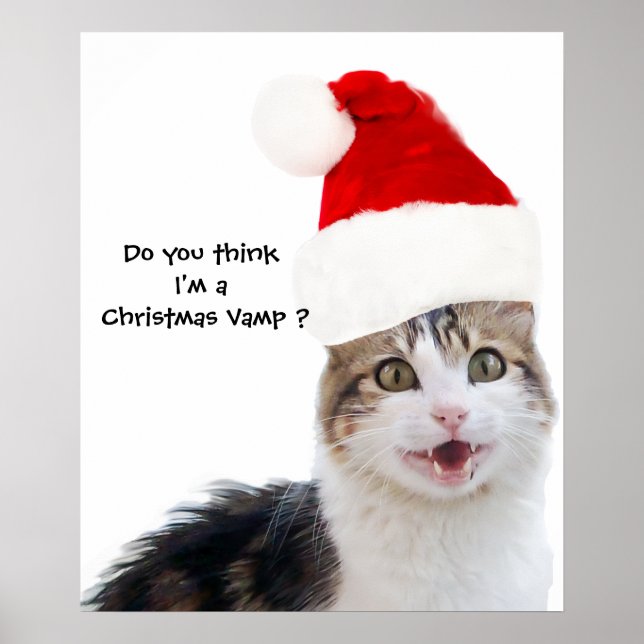 JULKATT MED TOMTELUGGA POSTER (Framsidan)