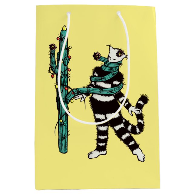 Julkatt och kaktus Konstig Julafton (Framsidan)