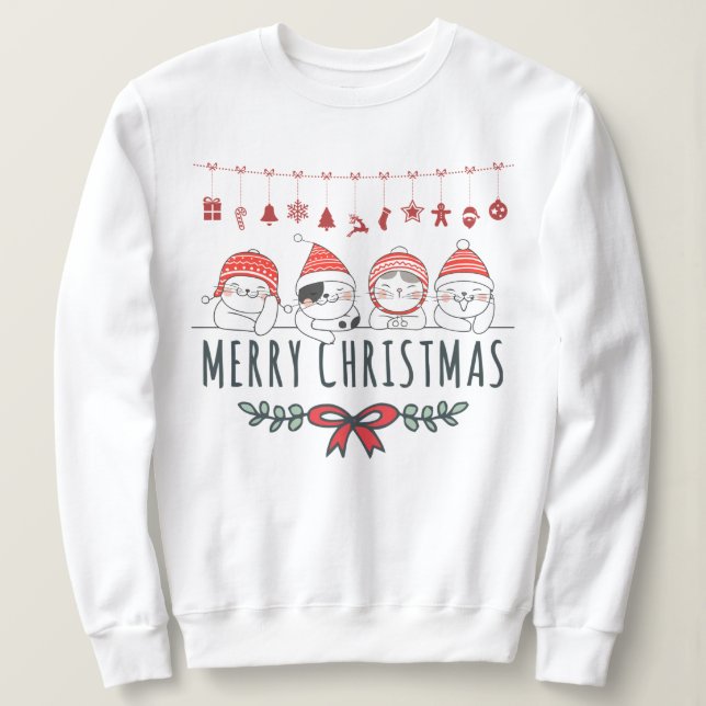 Julkatt T Shirt (Design framsida)