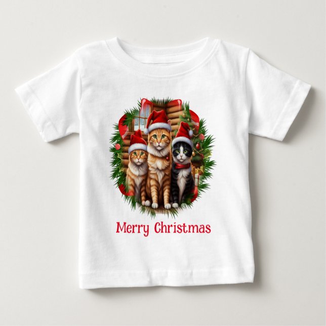 Julkatt T Shirt (Framsida)