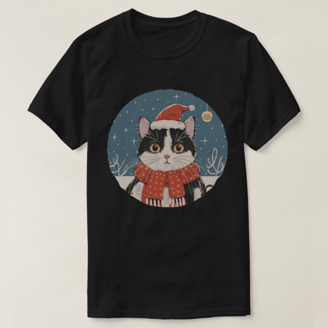 julkatt t shirt (Design framsida)