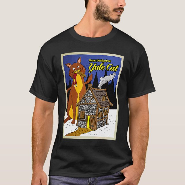 Julkatt T Shirt (Framsida)