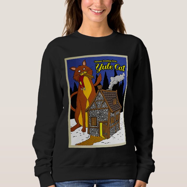 Julkatt T Shirt (Framsida)