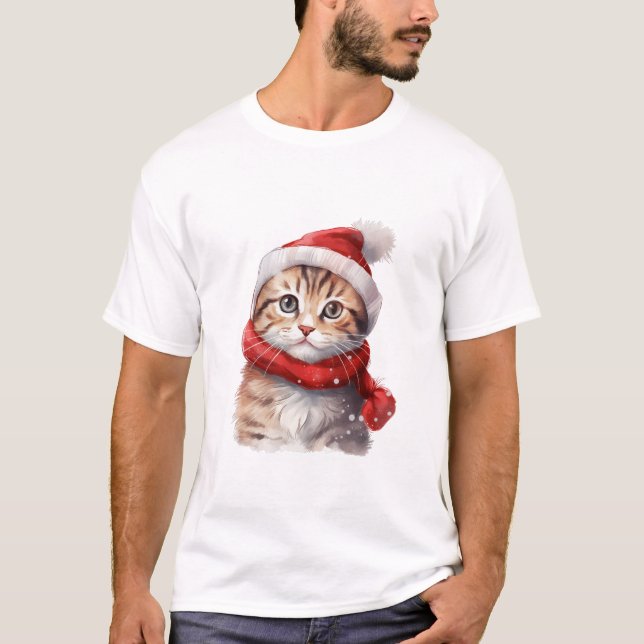 Julkatt T Shirt (Framsida)