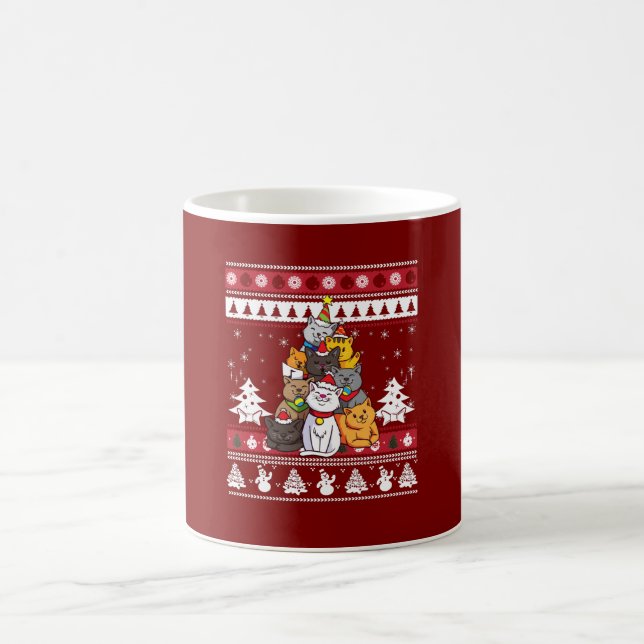 Julkatt Träd Kaffemugg (Center)