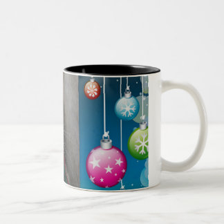 Julkatt Två-Tonad Mugg