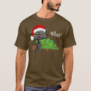 Julkatt - vad som botade jultomten t shirt
