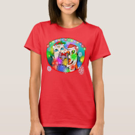 Julkattälskare T-tröja T-shirt