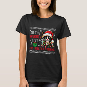 Julkatten Elak Lista Ångra Inget Ful Jul T Shirt