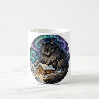 Julkatten julkaffekopp kaffemugg