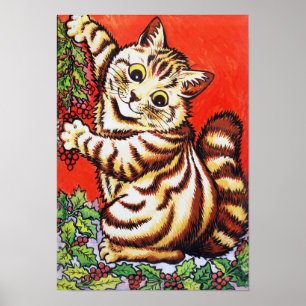 Julkatten, Louis Wain Poster