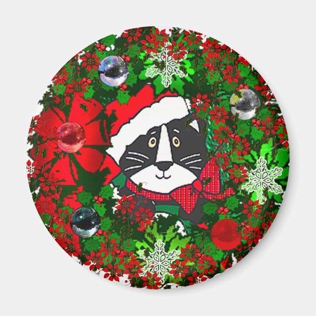 Julkatten Magnet (Framsidan)