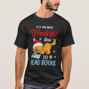 Julkatten med tomteluva för män och kvinnor t shirt