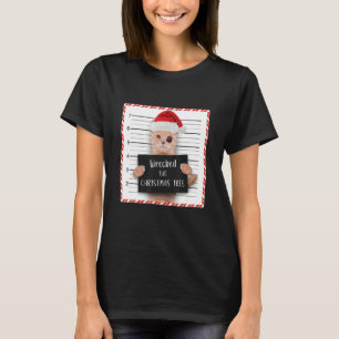 Julkatten Mugshot Wreckade Julgran T Shirt