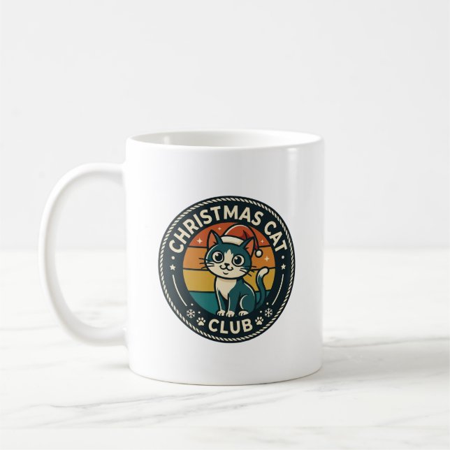 Julkatten Söt Kisse Design - Julkatten Kl Kaffemugg (Vänster)