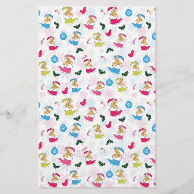 Julkatten sover brevpapper (Framsida)