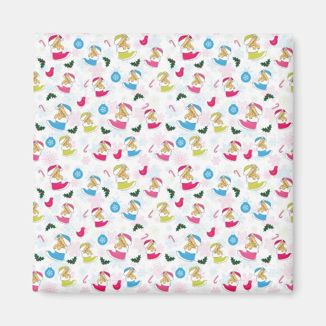Julkatten sover magnet (Framsidan)