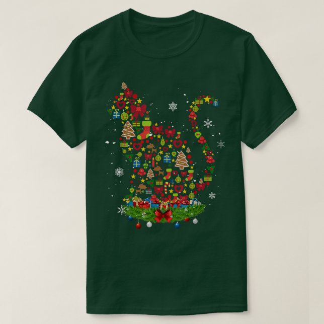 Julkatten Sweat T Shirt (Design framsida)