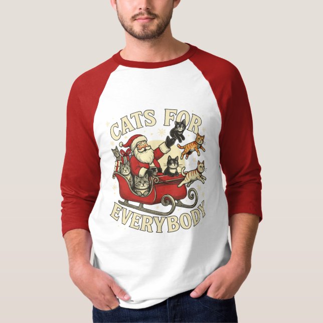 Julkatten  t shirt (Framsida)