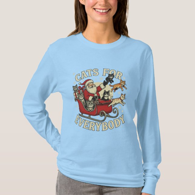 Julkatten  t shirt (Framsida)