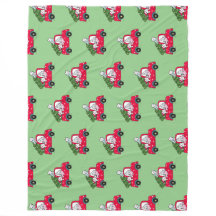 Julkattor i Red Lastbil Helgdag