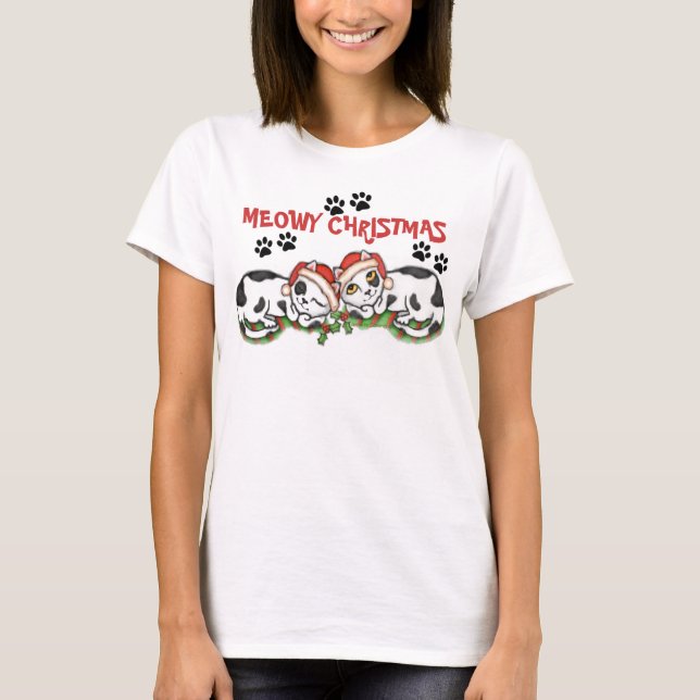 JulkattT-tröja Tee Shirt (Framsida)
