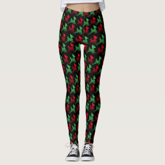 Julklädda Leggings