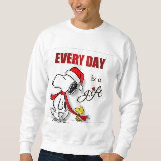 Julkläder | Christmas-utskriven skjorta Lång Ärmad Tröja