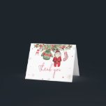 Julkläder i Santa Baby Baby Shower Tack Kort<br><div class="desc">Tack för att du kan skriva ut kortet,  en perfekt för att  ditt hjärtliga tack. Med vackra motiv från baby lägger det här anpassadet till en aning söthet för din uppskattning. Personligen för att framföra ditt tack på det mest charmerande och minnesvärda sätt! BS968</div>
