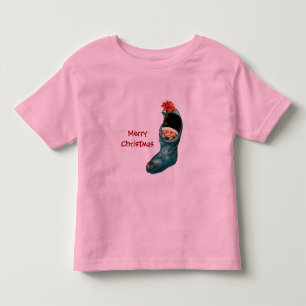 Julklämman, lilla barn, Rosa Blue Tee
