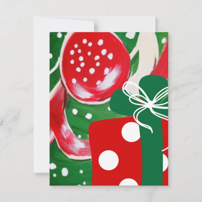 Julklapp Anteckningskort (Framsida)