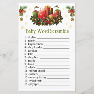 Julklapp Baby-ord-vilt