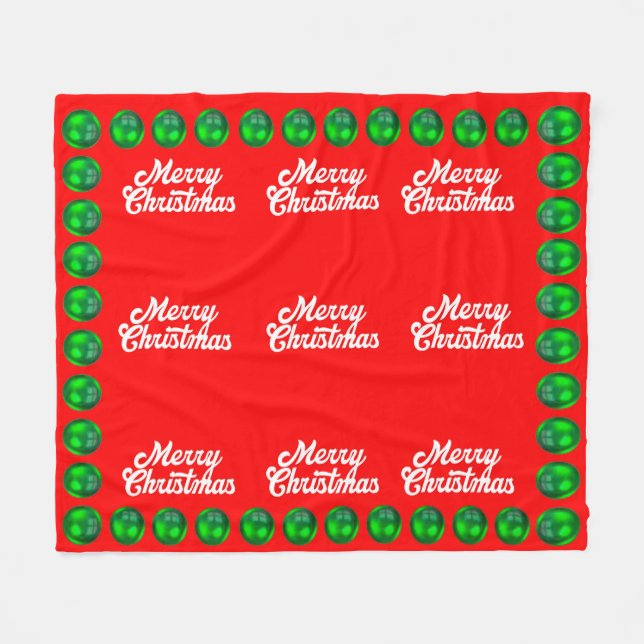 Julklapp Blanket Fleecefilt (Framsidan (Horisontell))