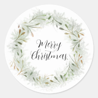 julklapp | Design 2 Runt Klistermärke