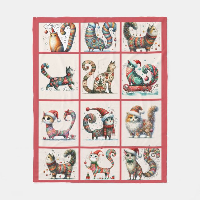 julklapp Fleece Blanket (Framsidan)