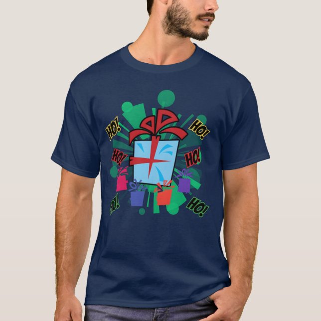 Julklapp flicka t shirt (Framsida)