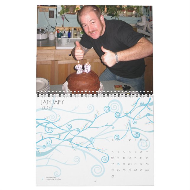 julklapp för Mamma Kalender (Jan 2027)