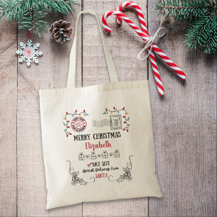 Julklapp från Santa Personlig Tygkasse